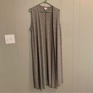 LuLaRoe • Joy duster vest cardigan Sz M